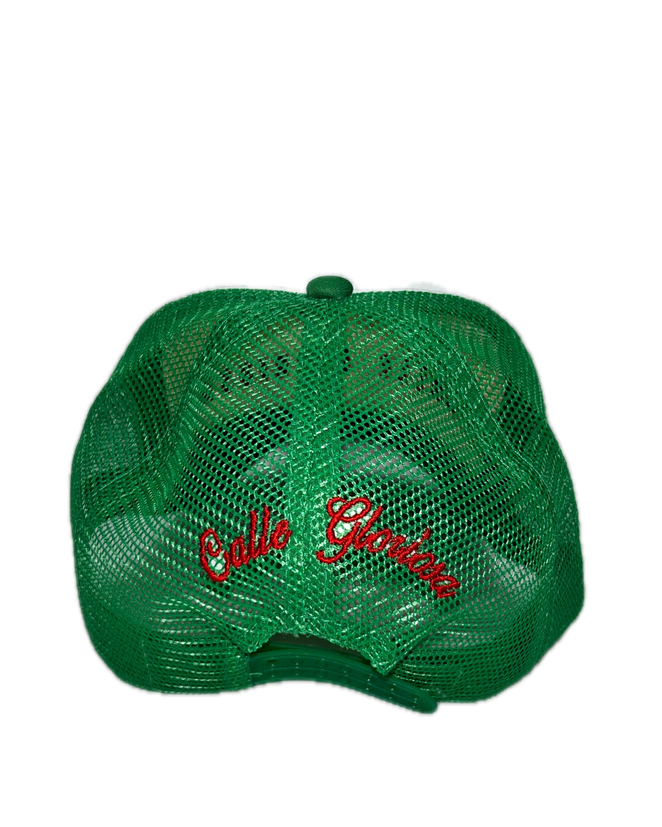 Glori Trucker hat (Green/white)