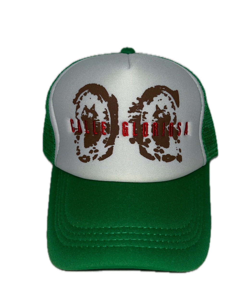 Glori Trucker hat (Green/white)