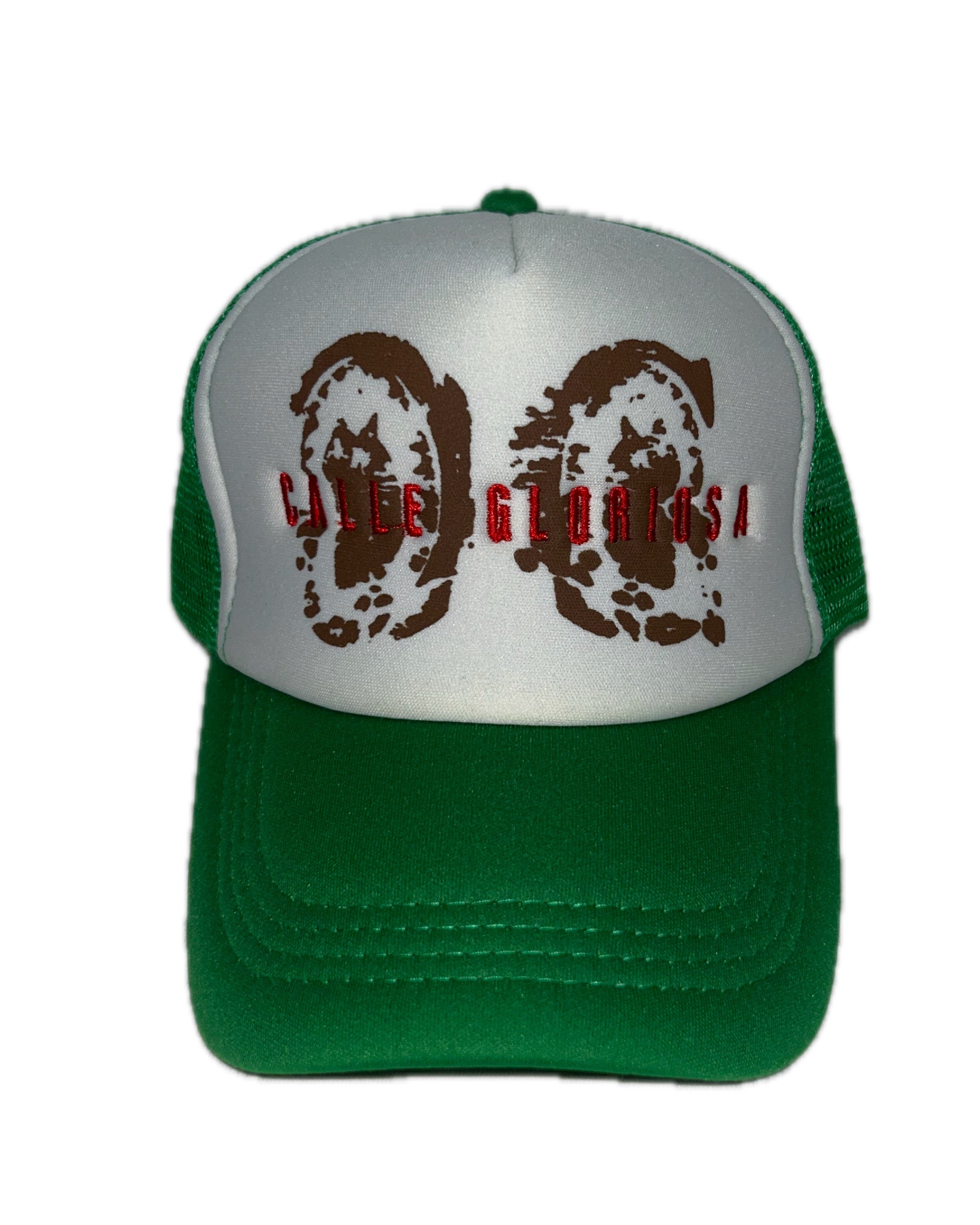 Glori Trucker hat (Green/white)