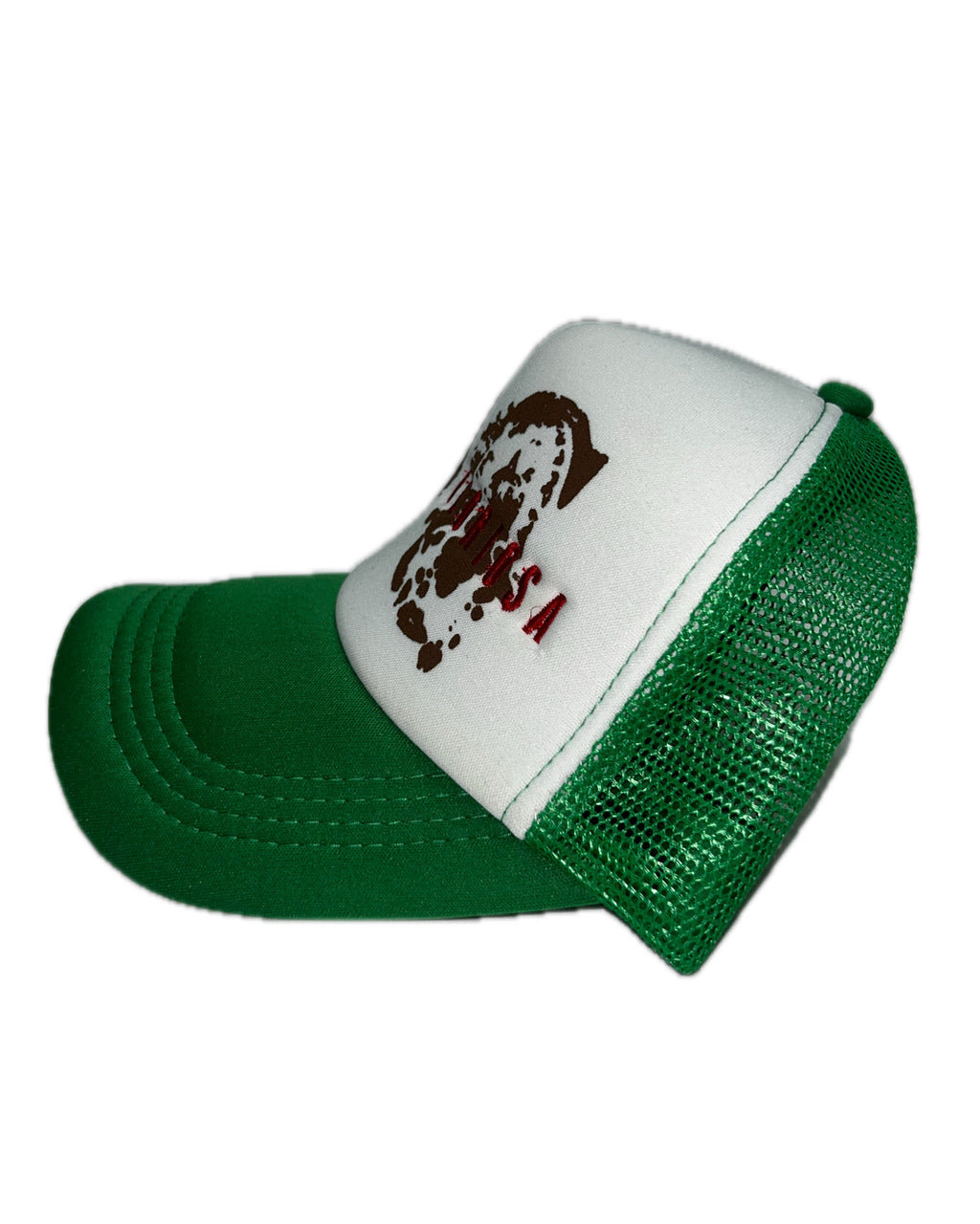Glori Trucker hat (Green/white)