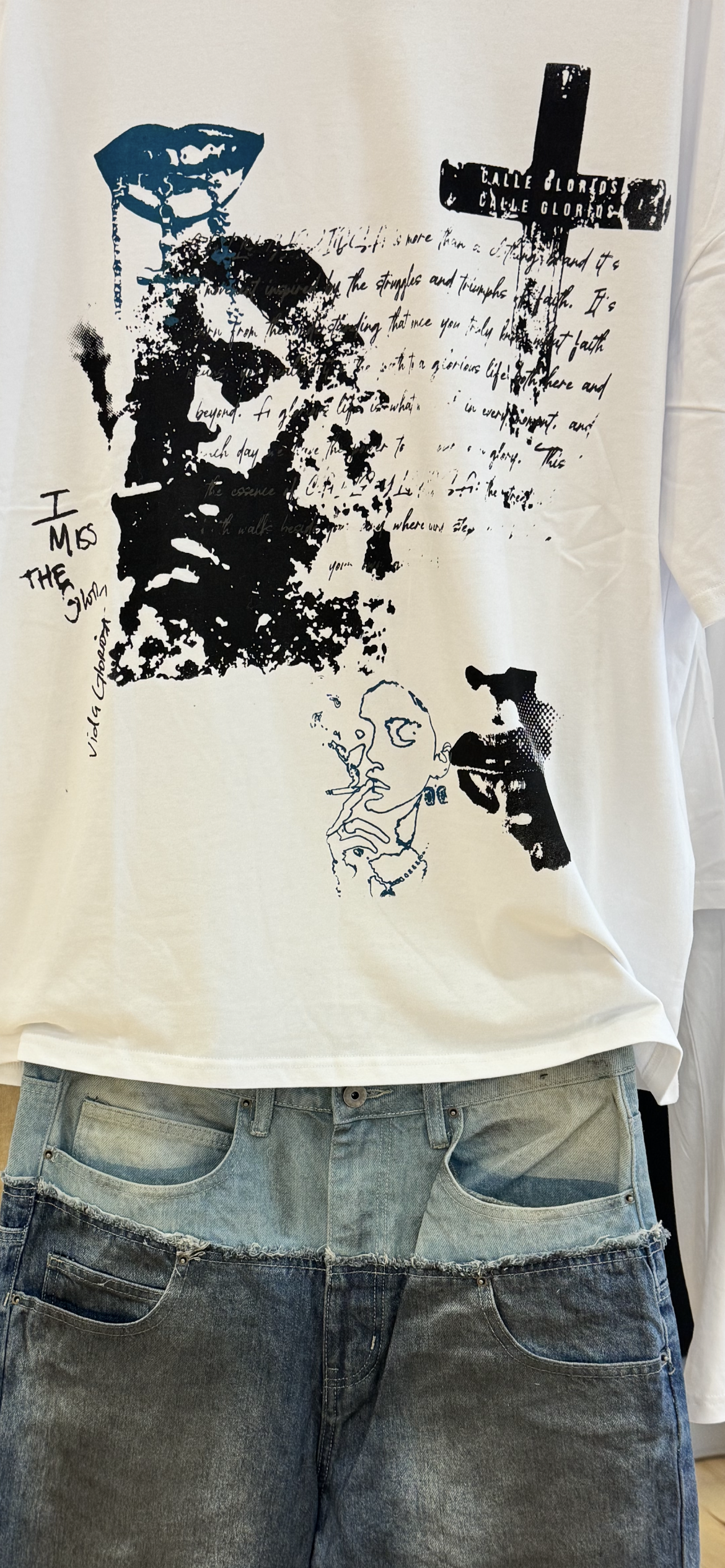 I miss the Glori tee shirt (white)